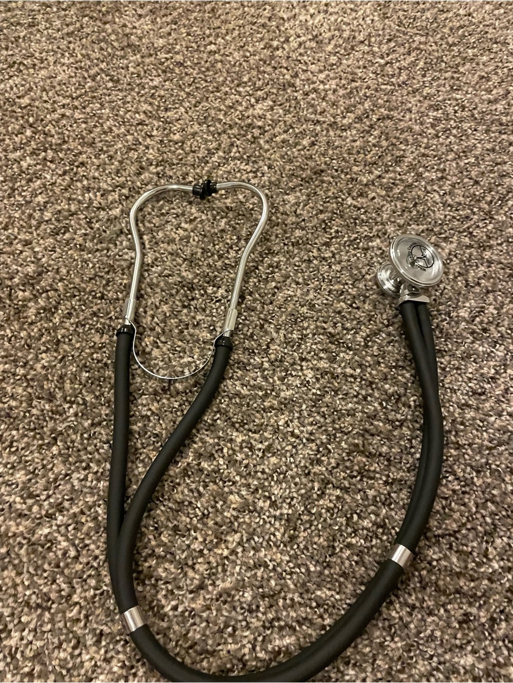 Classic Black Stethoscope for Men  and woman